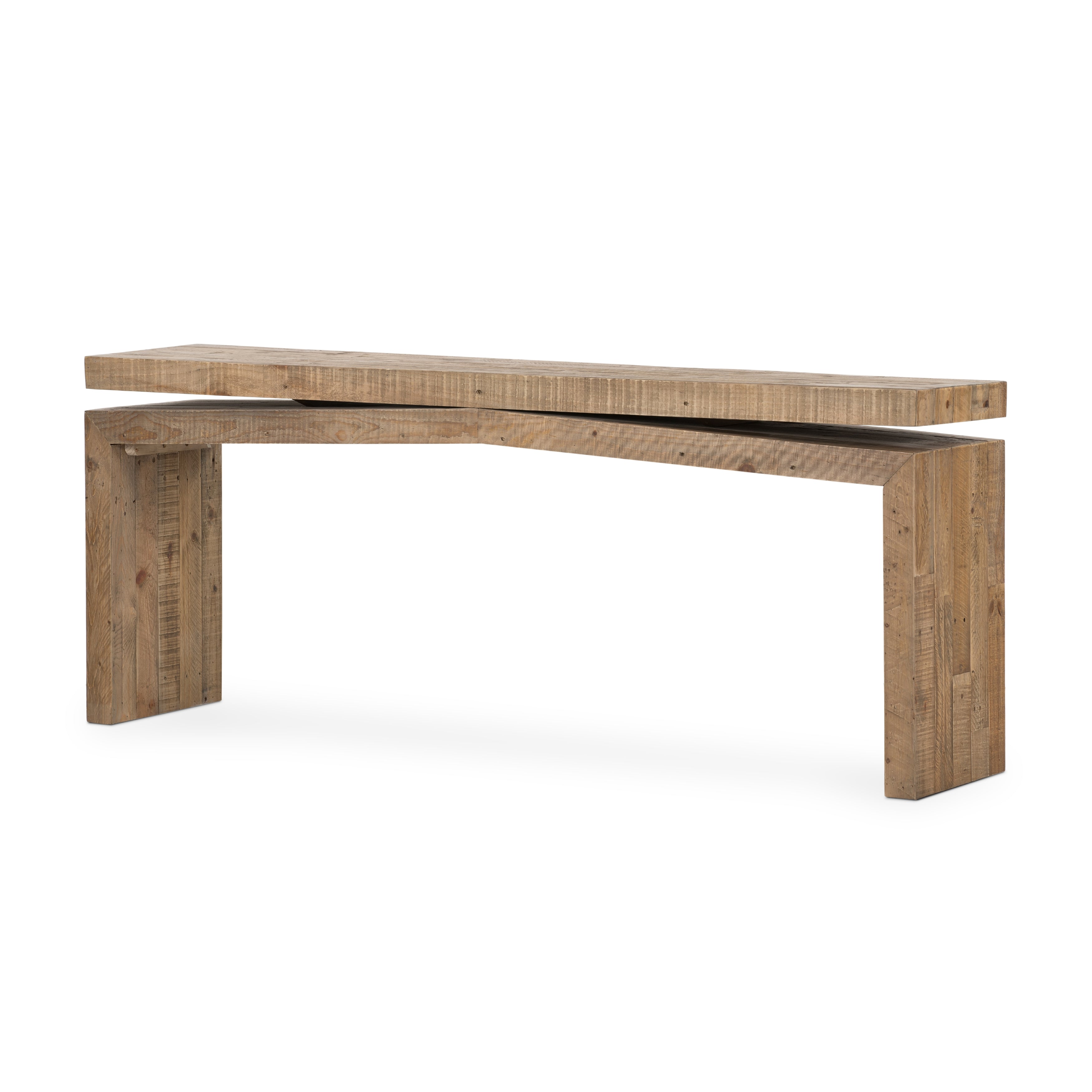 Featuring Matthes Sierra Rustic Natural Console Table by Four Hands at Amethyst Home. Simple and streamlined to showcase natural beauty. Mixed reclaimed woods fashion a modern media console, for an open look with organic vibes.
Size: 79"w x 15"d x 31"hColors: Sierra Rustic NaturalMaterials: Solid Reclaimed PineWeight: 71 lbsClearance from Floor: 23.25"Distan. Amethyst Home provides interior design, new home construction design consulting, vintage area rugs, and lighting in the Monterey metro area.