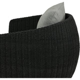 Featuring Maven Faux Black Outdoor Swivel Chair by Four Hands at Amethyst Home. Sustainably made with zero waste, luxurious Italian upholstery places a new and unique spin on indoor/outdoor seating, offering soft, durable fabric that's highly resistant to sun, stains, mold and abrasion. Shell framing in black faux-hyacinth weaves for extra texture atop a 360-de. Amethyst Home provides interior design, new home construction design consulting, vintage area rugs, and lighting in the Miami metro area.