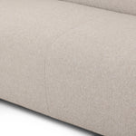 Featuring Mazie Crete Pebble Sofa by Four Hands at Amethyst Home. A fluid play on seating. This statement making sofa features subtle cutouts on the back with plush arms that hug the bench seat. Upholstered in a tight, wool-like textile for a polished look.
Overall Dimensions: 35.0" L x 95.5 " W x 28.5" H
Collection: GraysonColors: Crete PebbleMaterials: 1. Amethyst Home provides interior design, new home construction design consulting, vintage area rugs, and lighting in the Scottsdale metro area.