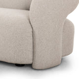 Featuring Mazie Crete Pebble Sofa by Four Hands at Amethyst Home. A fluid play on seating. This statement making sofa features subtle cutouts on the back with plush arms that hug the bench seat. Upholstered in a tight, wool-like textile for a polished look.
Overall Dimensions: 35.0" L x 95.5 " W x 28.5" H
Collection: GraysonColors: Crete PebbleMaterials: 100% P. Amethyst Home provides interior design, new home construction design consulting, vintage area rugs, and lighting in the Tampa metro area.