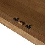 Featuring Millie Drifted Panel & Glass Door Cabinet by Four Hands at Amethyst Home. Drifted oak frames the interior shelving of this cabinet. Glass doors allow for prized possessions to dazzle on full display while spacious cabinets add out-of-view storage.Overall Dimensions: 47.25"W x 17.75"L x 82.75"H
Collection: IrondaleColors: Drifted Oak Solid ,Drifted Oak Veneer ,Tempered Glass. Amethyst Home provides interior design, new construction, custom furniture, and area rugs in the Omaha metro area.