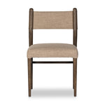 Featuring Morena Dining Chair by Four Hands at Amethyst Home. Mixed materials place a modern twist on the sling-back dining chair. A solid oak frame forms rounded dowel legs for a touch of traditionalism, with performance fabric perfect for everyday dining.
Overall Dimensions: 20"W x 22"L x 34"HColors: Alcala Fawn , Warm OakMaterials: 70%Pl, 20%Vi, 10%Li , Solid OakWeight: 13.23S. Amethyst Home provides interior design, new construction, custom furniture and area rugs in the Los Angeles metro area
