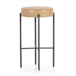 Featuring Nocona Natural Leather-Bar Stool by Four Hands at Amethyst Home. Modern minimalist to a T. Slim and airy, gunmetal-finished iron legs form a cradle-style frame for tan top-grain leather seating, perfectly sized for the bar.Overall Dimensions: 17.50"W x 17.50"L x 30"H
Collection: SevillaColors: Gunmetal ,Natural LeatherMaterials: Iron ,Top Grain Leather Weight: 9.7 lbsSea. Amethyst Home provides interior design, new construction, custom furniture, and area rugs in the Monterey metro area.