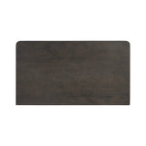 Featuring Noeline Smoked Black Oak Veneer Nightstand by Four Hands at Amethyst Home. Topped with a thick plank of solid oak, this extra-wide nightstand blends modern lines and warm character with two roomy drawers, slightly curved corners, and solid square legs. Seamless drawer fronts have a push-latch mechanism. Made from solid oak and veneer in a smoky bl. Amethyst Home provides interior design, new home construction design consulting, vintage area rugs, and lighting in the Calabasas metro area.