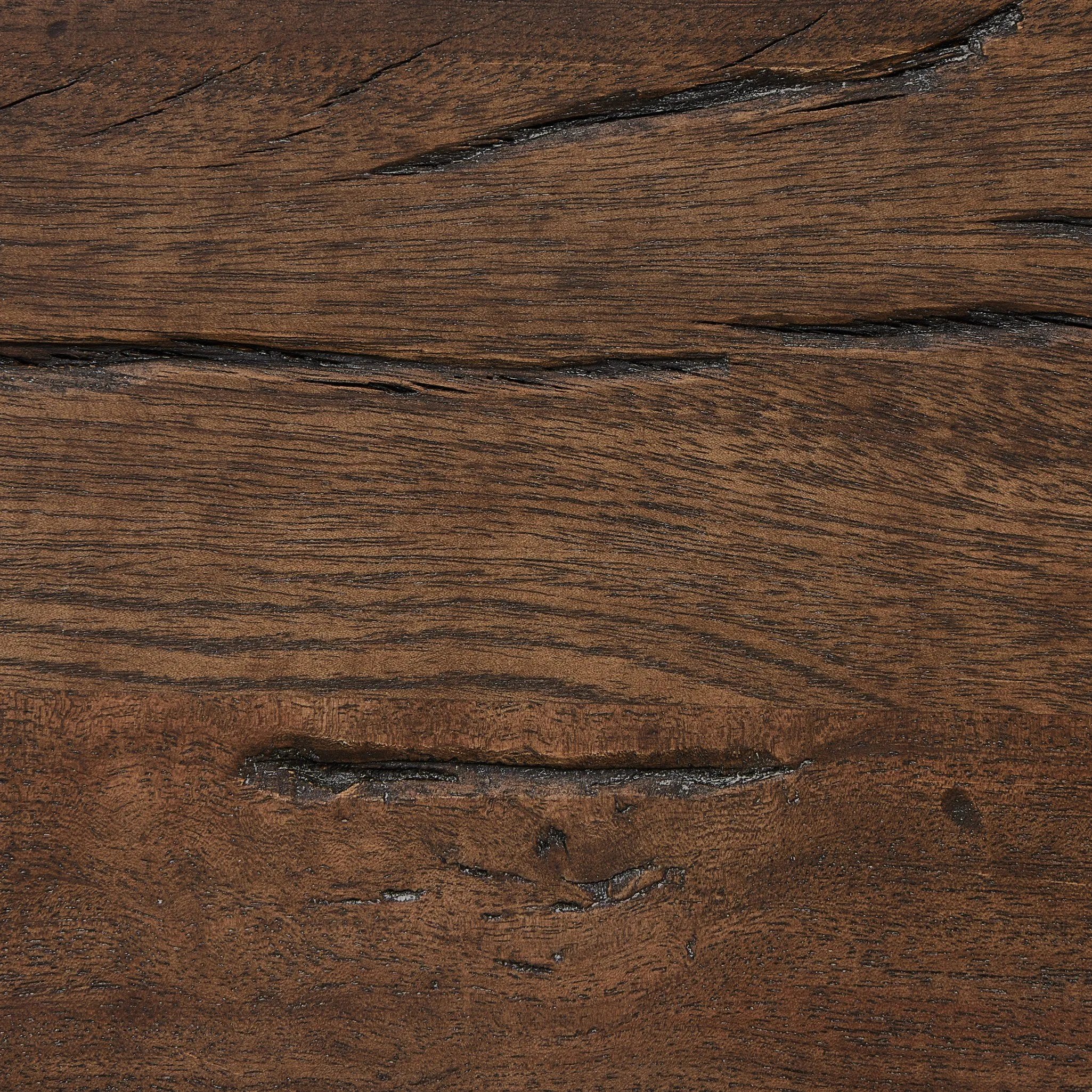 Featuring Odette Antique Belgium Bleach Marble Nightstand by Four Hands at Amethyst Home. Capturing the charm of vintage French storage, this solid mango wood nightstand stands tall with a polished marble top and softened ogee edges. Three spacious drawers are fitted with classic brass-button hardware. Natural marks and cracks are characteristic of the . Amethyst Home provides interior design, new home construction design consulting, vintage area rugs, and lighting in the Winter Garden metro area.