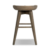 Featuring Paramore Swivel Stool by Four Hands at Amethyst Home. A fresh spin on bar seating, the parawood Paramore Swivel Stool is finished in a deep charcoal for a clean, sleek look. The stool is topped with a swivel.
Counter Stool Size: 16.25"W x 16.25"L x 26"HSeat Depth: 13.5"Seat Height: 24.75"
Bar Stool Size: 17.5"W x 17.5"L x 30.75"HSeat Depth: 13.5"Seat. Amethyst Home provides interior design, new home construction design consulting, vintage area rugs, and lighting in the Austin metro area.
