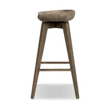 Featuring Paramore Swivel Stool by Four Hands at Amethyst Home. A fresh spin on bar seating, the parawood Paramore Swivel Stool is finished in a deep charcoal for a clean, sleek look. The stool is topped with a swivel.
Counter Stool Size: 16.25"W x 16.25"L x 26"HSeat Depth: 13.5"Seat Height: 24.75"
Bar Stool Size: 17.5"W x 17.5"L x 30.75"HSeat Depth: 13.5"Seat. Amethyst Home provides interior design, new home construction design consulting, vintage area rugs, and lighting in the Austin metro area.
