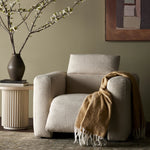 Featuring Radley Antigo Natural Motion Chair by Four Hands at Amethyst Home. A modern take on the classic recliner. Customize your comfort level with the push of hidden buttons with pieces in our Power Motion collection. Recliner chair features wide arms with a medium to supportive sit and seat height. Zero-clearance design means the chair can be placed up . Amethyst Home provides interior design, new home construction design consulting, vintage area rugs, and lighting in the Nashville metro area.