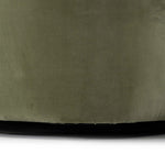 Featuring Reed Sapphire Sage Accent Swivel Chair by Four Hands at Amethyst Home. The angular cutouts and tapered sides give this 360-degree swivel a geometric update. A modern take on a retro look, the chair's spring suspension and sage velvet make it a truly transitional piece. Note that the velvet's hue will appear to change depending on the light.
Coll. Amethyst Home provides interior design, new home construction design consulting, vintage area rugs, and lighting in the Kansas City metro area.