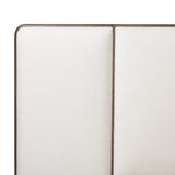 Featuring Regan Crete Ivory Bed by Four Hands at Amethyst Home. A plush, winged headboard adds dramatic scale and inviting comfort to this modern bed. Thick rails and a footboard with a plinth base have a rustic finish.
Queen: 118.25"w x 86.50"d x 55.00"hKing: 134.50"w x 86.50"d x 55.00"h
Collection: BoltonColors: Crete Ivory ,Rustic Fawn ,Rustic Fawn Ven. Amethyst Home provides interior design, new home construction design consulting, vintage area rugs, and lighting in the Los Angeles metro area.