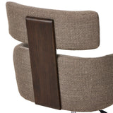 Featuring Rei Gibson Mink Desk Desk Chair by Four Hands at Amethyst Home. A high, curved back and plush high-performance fabric seat cradle you in comfort. Performance fabrics are specially created to withstand spills, stains, high traffic, and wear, ensuring long-term comfort and unmatched durability. Height adjustable with a 360-degree swivel.
Overall D. Amethyst Home provides interior design, new home construction design consulting, vintage area rugs, and lighting in the Los Angeles metro area.