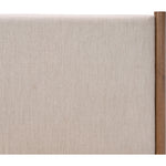 Featuring Roark Essence Natural Bed by Four Hands at Amethyst Home. Rounded, chunky dowel legs in an amber oak finish frame the neutral, linen-like upholstered headboard of this bed frame.Overall Dimensions: 86"W x 80.5"L x 48"H
Collection: BoltonColors: Amber Oak ,Amber Oak Veneer ,Essence NaturalMaterials: Solid Oak ,Thick Oak Veneer ,49Vi,22Li,18Pl,11Co . Amethyst Home provides interior design, new home construction design consulting, vintage area rugs, and lighting in the Nashville metro area.