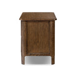 Featuring Russ Aged Oak Nightstand by Four Hands at Amethyst Home. Like an heirloom nightstand with two roomy drawers, this aged oak design has room for it all. Detailed with an overhang surface, carved edges top to bottom, angled legs and oval drawer pulls finished in dark gunmetal.
Collection: BoltonColors: Aged Oak, Aged Oak VeneerMaterials: Solid Oa. Amethyst Home provides interior design, new home construction design consulting, vintage area rugs, and lighting in the Winter Garden metro area.