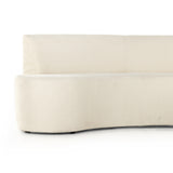 Featuring Sanda Kerbey Ivory Dining Banquette by Four Hands at Amethyst Home. Featuring a dramatically shaped and tightly tailored look, the Sanda dining banquette in an ivory high-performance fabric places a sensible twist on an elegant dining bench.
As shown with a 60” round dining table.
Overall Dimensions: 122.50"W x 74"L x 35.50"HColors: Kerbey IvoryMaterials: 96% Pl, 4% PcFabric: Per. Amethyst Home provides interior design services, furniture, rugs, and lighting in the Des Moines metro area.