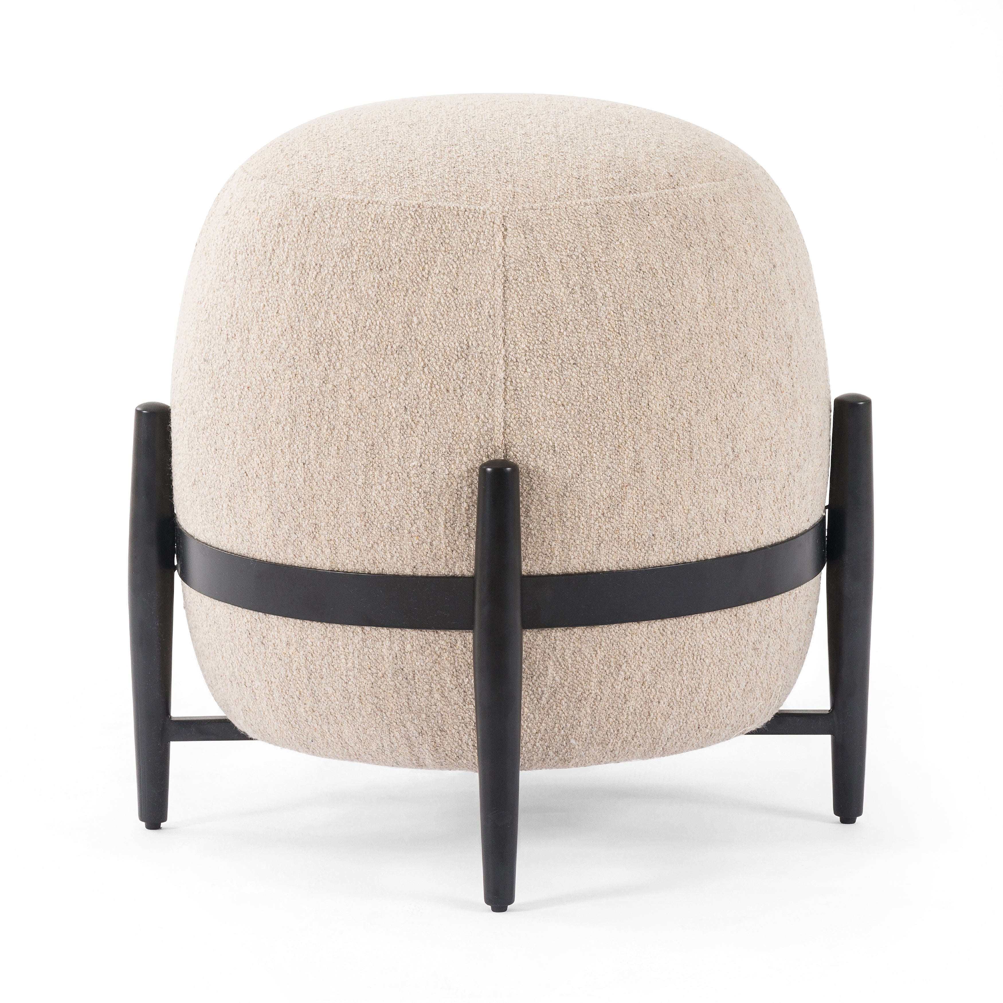 Featuring Sia Athena Taupe Ottoman by Four Hands at Amethyst Home. The Sia Athena Taupe Ottoman is beautifully shaped and perfect for relaxing on after a long day. It gives a retro, transitional look. Overall Dimensions: 17"W x 17"L x 19"HColors: 005712-001, Carbon EbonyMaterials: 92% Pl, 8% Pa, IronFabric: PerformanceWeight: 16.09 lbVolume: 4.06 cu ft. Amethyst Home provides interior design services, furniture, rugs, and lighting in the Calabasas metro area.