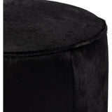 Featuring Sinclair Dark Hair On Hide Round Ottoman by Four Hands at Amethyst Home. This round ottoman can be placed just about anywhere, bringing with it a hip retro vibe. Covered in soft and luminous black hair-on hide, which is naturally warm and textural with authentic highlights.
Overall Dimensions: 22"W x 22"L x 18.50"H
Collection: WestgateColors: Sienna Brown ,Black Hair On Hid. Amethyst Home provides interior design, new construction, custom furniture, and area rugs in the Omaha metro area.