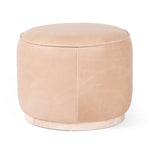 Featuring Sinclair Round Ottoman in Burlap by Four Hands at Amethyst Home. The round Sinclair ottoman in top grain leather can be placed just about anywhere for the perfect fit!
Overall Dimensions: 22"W x 22"L x 18.50"HColors: Natural Whitewash Ash, Harness BurlapMaterials: Solid Ash, Top Grain LeatherWeight: 13.23 lbVolume: 5.86 cu ftr. Amethyst Home provides interior design, new home construction design consulting, vintage area rugs, and lighting in the Seattle metro area.