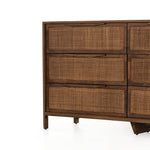 Featuring Sydney Brown Wash Drawer Dresser by Four Hands at Amethyst Home. Sydney Brown Wash Drawer Dresser encases six spacious drawers of woven cane, for a textural look with monochromatic vibes.
Size: 58"w x 17"d x 31.5"hWeight: 142 lbs. Amethyst Home provides interior design services, furniture, rugs, and lighting in the Calabasas metro area.