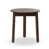 Featuring The Aged Brown Pimms Table by Four Hands at Amethyst Home. Brown-finished pine forms a versatile three-legged end table with a playful feel. By the makers at Van Thiel, known for their antique-inspired pieces and hand-applied finishes.Overall Dimensions: 24.75"W x 24.75"L x 26"H
Collection: Van ThielColors: Aged Bronze ,Aged Brown Veneer ,Aged BrownM. Amethyst Home provides interior design, new home construction design consulting, vintage area rugs, and lighting in the Dallas metro area.
