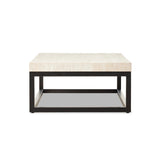 Featuring The Travertine Rectangular Coffee Table by Four Hands at Amethyst Home. Airy while substantial, for an intriguing balance of scale. Bronzed iron forms an open, angular frame for a rectangular tabletop of solid white travertine. By the makers at Van Thiel, known for their antique-inspired pieces and hand-applied finishes.Overall Dimensions: 33"W x. Amethyst Home provides interior design, new home construction design consulting, vintage area rugs, and lighting in the Des Moines metro area.