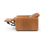 Featuring Tillery Sonoma Butterscotch Motion Chair by Four Hands at Amethyst Home. A modern take on the traditional recliner chair. Customize your comfort level with the push of hidden buttons with pieces in our Power Motion collection. Recliner features a slightly higher seat and backrest, low, sleek arms, and a motion footrest. Plush feather-blend cushio. Amethyst Home provides interior design, new home construction design consulting, vintage area rugs, and lighting in the Scottsdale metro area.