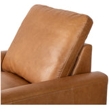Featuring Tillery Sonoma Butterscotch Motion Chair by Four Hands at Amethyst Home. A modern take on the traditional recliner chair. Customize your comfort level with the push of hidden buttons with pieces in our Power Motion collection. Recliner features a slightly higher seat and backrest, low, sleek arms, and a motion footrest. Plush feather-blend cus. Amethyst Home provides interior design, new home construction design consulting, vintage area rugs, and lighting in the Winter Garden metro area.