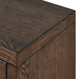 Featuring Torrington Umber Oak Nightstand by Four Hands at Amethyst Home. Straight planks of solid umber oak and veneer encase this spacious dresser for an understated modern look. Deep wood grain adds natural character. Invisible wireless charging for Android and Apple products.
Collection: HamiltonColors: Umber Oak, Umber Oak VeneerMaterials: Resawn . Amethyst Home provides interior design, new home construction design consulting, vintage area rugs, and lighting in the Salt Lake City metro area.