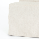 Featuring Vista Dining Chair - Savile Flax by Four Hands at Amethyst Home. The slipcovered Vista Savile Flax Dining Chair delights with a tall, enticingly curved silhouette and ivory performance-grade fabric.
Overall Dimensions: 19.25"W x 26"L x 37.25"HColors: Savile Flax, Coffee BeanMaterials: 92% Pl, 8% Li, Solid BirchFabric: PerformanceWeight: 14.88 lbVolume: 7.45 cu ftSeat Depth:. Amethyst Home provides interior design, new construction, custom furniture, and rugs for the Charlotte metro area.