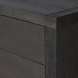 Featuring Warby Worn Black Oak 6 Drawer Dresser by Four Hands at Amethyst Home. Black-finished oak shapes a streamlined box-style dresser, with lap joint corners for a detail-driven touch.
Overall Dimensions: 18.0" L x 75.0 " W x 32.0" H
Collection: BennettColors: Worn Black Oak, Worn Black VeneerMaterials: Solid Oak, Thick Oak VeneerWeight: 308.2 lbs. Amethyst Home provides interior design, new home construction design consulting, vintage area rugs, and lighting in the Salt Lake City metro area.