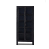 Featuring Warby Worn Black Cabinet by Four Hands at Amethyst Home. This minimal-inspired bookcase is crafted from a mix of solid oak and worn black veneer. Featuring glass-front doors and spacious shelves for storage and display.
Overall Dimensions: 18.0" L x 42.0" W x 94.0" H
Collection: BennettColors: Worn Black Veneer, Worn Black OakMaterials: Thick Oak . Amethyst Home provides interior design, new home construction design consulting, vintage area rugs, and lighting in the Charlotte metro area.