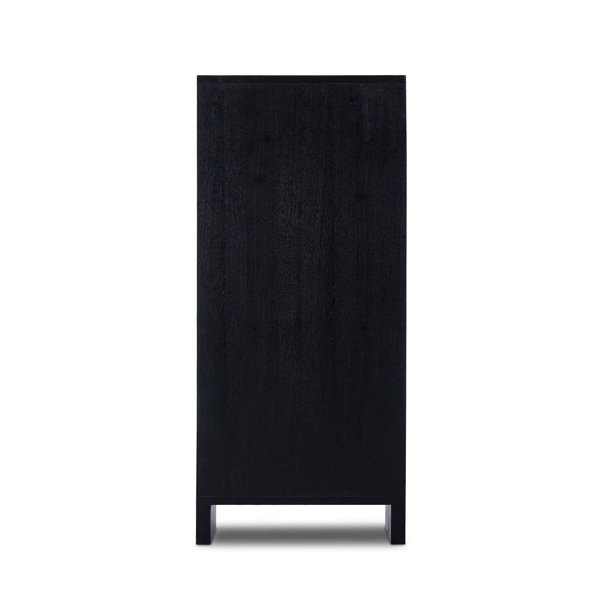 Featuring Warby Worn Black Cabinet by Four Hands at Amethyst Home. This minimal-inspired bookcase is crafted from a mix of solid oak and worn black veneer. Featuring glass-front doors and spacious shelves for storage and display.
Overall Dimensions: 18.0" L x 42.0" W x 94.0" H
Collection: BennettColors: Worn Black Veneer, Worn Black OakMaterials: Thick Oak . Amethyst Home provides interior design, new home construction design consulting, vintage area rugs, and lighting in the San Diego metro area.