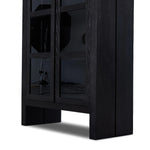 Featuring Warby Worn Black Cabinet by Four Hands at Amethyst Home. This minimal-inspired bookcase is crafted from a mix of solid oak and worn black veneer. Featuring glass-front doors and spacious shelves for storage and display.
Overall Dimensions: 18.0" L x 42.0" W x 94.0" H
Collection: BennettColors: Worn Black Veneer, Worn Black OakMaterials: Thick Oak. Amethyst Home provides interior design, new home construction design consulting, vintage area rugs, and lighting in the Scottsdale metro area.