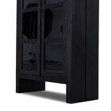 Featuring Warby Worn Black Cabinet by Four Hands at Amethyst Home. This minimal-inspired bookcase is crafted from a mix of solid oak and worn black veneer. Featuring glass-front doors and spacious shelves for storage and display.
Overall Dimensions: 18.0" L x 42.0" W x 94.0" H
Collection: BennettColors: Worn Black Veneer, Worn Black OakMaterials: Thick Oak. Amethyst Home provides interior design, new home construction design consulting, vintage area rugs, and lighting in the Scottsdale metro area.
