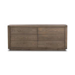 Featuring Warby Worn Oak 6 Drawer Dresser by Four Hands at Amethyst Home. Worn oak shapes a streamlined box-style dresser, with lap joint corners for a detail-driven touch.
Overall Dimensions: 18.0" L x 75.0 " W x 32.0" H
Collection: BennettColors: Worn Oak, Worn Oak VeneerMaterials: Solid Oak, Oak VeneerWeight: 308.2 lbs. Amethyst Home provides interior design, new home construction design consulting, vintage area rugs, and lighting in the Calabasas metro area.