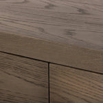 Featuring Warby Worn Oak 6 Drawer Dresser by Four Hands at Amethyst Home. Worn oak shapes a streamlined box-style dresser, with lap joint corners for a detail-driven touch.
Overall Dimensions: 18.0" L x 75.0 " W x 32.0" H
Collection: BennettColors: Worn Oak, Worn Oak VeneerMaterials: Solid Oak, Oak VeneerWeight: 308.2 lbs. Amethyst Home provides interior design, new home construction design consulting, vintage area rugs, and lighting in the Des Moines metro area.