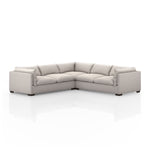 Featuring Westwood Bennett Moon 3-PC Sectional by Four Hands at Amethyst Home. Westwood Bennett Moon 3-PC Sectional's clean-lined and simply styled, high-performance fabric places a family-friendly twist on the quintessential sectional. A wooden base keeps things classy while casual. Various configuration options offer flexibility in any size space. Perform. Amethyst Home provides interior design, new home construction design consulting, vintage area rugs, and lighting in the Nashville metro area.