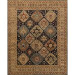 Featuring Heirloom Navy / Multi Hand-Knotted Rug by Loloi at Amethyst Home. Bring a touch of antiqued beauty into your home with our Heirloom collection. This 100% wool collection tastefully honors the art of hand knotted rugs from India. Heirloom evokes a sense of unique sophistication with its traditional Serapi rug color palettes and vintage design.
Han.  Amethyst Home provides interior design, new home construction design consulting, vintage area rugs, and lighting in the San Diego metro area.