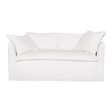 Featuring Havana Sofa Family by Cisco Brothers at Amethyst Home. This cozy Havana Sofa from Cisco Brothers is a wonderful addition to any room. The sofa features a gorgeous rounded frame with a slight taper to the front. This was instant swoon when we saw this at market. As shown slipcovered in Mariet White 100% linen fabric. 
Havana 72" Loveseat: 72"W x. Amethyst Home provides interior design, new home construction design consulting, vintage area rugs, and lighting in the Laguna Beach metro area.
