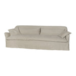 Featuring Hazel Sofa Family by Cisco Brothers at Amethyst Home. With pleats on the arms and a comfortable bench seat, the Hazel Sofa Family by Cisco Brothers effortlessly combines style and serenity. This sofa is guaranteed to make your living room look comfortable and cozy. Ideal spot to catch a breath during your weekday rush, or to enjoy a movie marathon .  Amethyst Home provides interior design, new home construction design consulting, vintage area rugs, and lighting in the Houston metro area.