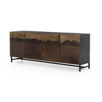 Featuring Stormy Media Console by Four Hands at Amethyst Home. Irons distressed ombre finish emits a feeling of movement that keeps the eye moving. The spacious interior of the Stormy Media Console brings plenty of space to media storage. Oxidation varies from piece to piece, due to organic nature of materials.
Materials: IronFinish: Oxidized
72" Size: 72"w x 18"d x 27"hWeight:. Amethyst Home provides interior design, new construction, custom furniture, and area rugs in the Kansas City metro area.