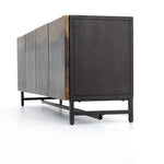 Featuring Stormy Media Console by Four Hands at Amethyst Home. Irons distressed ombre finish emits a feeling of movement that keeps the eye moving. The spacious interior of the Stormy Media Console brings plenty of space to media storage. Oxidation varies from piece to piece, due to organic nature of materials.
Materials: IronFinish: Oxidized
72" Size: 72"w x 18"d x 27"hWeight:. Amethyst Home provides interior design, new construction, custom furniture, and area rugs in the Winter Park metro area.