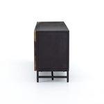 Featuring Stormy Media Console by Four Hands at Amethyst Home. Irons distressed ombre finish emits a feeling of movement that keeps the eye moving. The spacious interior of the Stormy Media Console brings plenty of space to media storage. Oxidation varies from piece to piece, due to organic nature of materials.
Materials: IronFinish: Oxidized
72" Size: 72"w x 18"d x 27"hWeight: 153 . Amethyst Home provides interior design, new construction, custom furniture, and area rugs in the Denver metro area.
