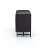 Featuring Stormy Media Console by Four Hands at Amethyst Home. Irons distressed ombre finish emits a feeling of movement that keeps the eye moving. The spacious interior of the Stormy Media Console brings plenty of space to media storage. Oxidation varies from piece to piece, due to organic nature of materials.
Materials: IronFinish: Oxidized
72" Size: 72"w x 18"d x 27"hWeight: 153 . Amethyst Home provides interior design, new construction, custom furniture, and area rugs in the Denver metro area.