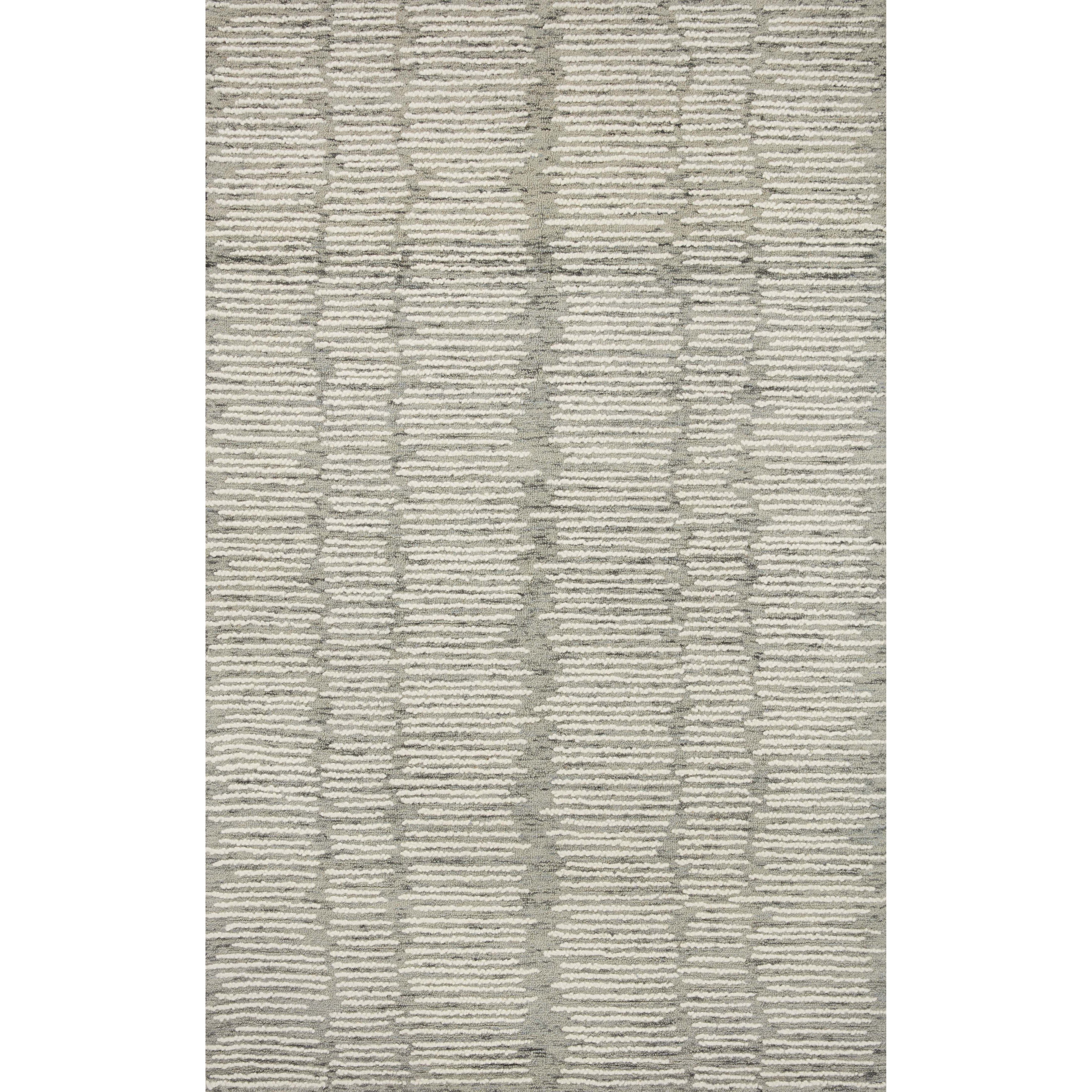 Featuring Tallulah Stone / Ivory Rug by Loloi at Amethyst Home. Hand-crafted with a combination of thick and fine yarns, the Tallulah Stone / Ivory Rug area rug creates dynamic dimension in living rooms, bedrooms, and more. The thicker yarns define the abstract, linear design, giving the rug a distinct high-low texture and sense of movement. Tallulah's soft, neutral palettes have a d. Amethyst Home provides interior design, new construction, custom furniture, and area rugs in the Miami metro area.