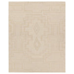 Featuring Cardamom Aterian Rug by Jaipur Living at Amethyst Home. The hand-tufted Cardamom Aterian boasts vivid jewel tones and uniquely distressed Turkish motifs, crafted to emulate traditional sun-faded, vintage designs. The Aterian rug showcases an open medallion and geometric motif in a natural palette of light gray and cream. Inspired by the artist. Amethyst Home provides interior design, new home construction design consulting, vintage area rugs, and lighting in the Newport Beach metro area.