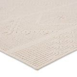 Featuring Continuum Cardinal Rug by Jaipur Living at Amethyst Home. The Continuum collection brings the classic sisal look to outdoor spaces and high-traffic indoor areas. The soft Axiom design features an abstract, geometric pattern with cream high-low pile for added dimension. The polypropylene fibers are stain and water resistant for an easy-care accent . Amethyst Home provides interior design, new home construction design consulting, vintage area rugs, and lighting in the Calabasas metro area.