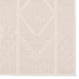Featuring Continuum Cardinal Rug by Jaipur Living at Amethyst Home. The Continuum collection brings the classic sisal look to outdoor spaces and high-traffic indoor areas. The soft Axiom design features an abstract, geometric pattern with cream high-low pile for added dimension. The polypropylene fibers are stain and water resistant for an easy-care accent p. Amethyst Home provides interior design, new home construction design consulting, vintage area rugs, and lighting in the Portland metro area.