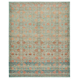 Featuring Eden Anemone Hand-Knotted Rug by Jaipur Living at Amethyst Home. The Eden Anemone pairs fresh, vibrant colors with provincial Persian motifs for the perfect blend of new and time-honored. This hand-knotted wool rug features a hand-sheared quality that lends the design a perfectly vintage and a lovingly worn look. The vibrant tones of the Anemone rug p. Amethyst Home provides interior design, new home construction design consulting, vintage area rugs, and lighting in the Tampa metro area.