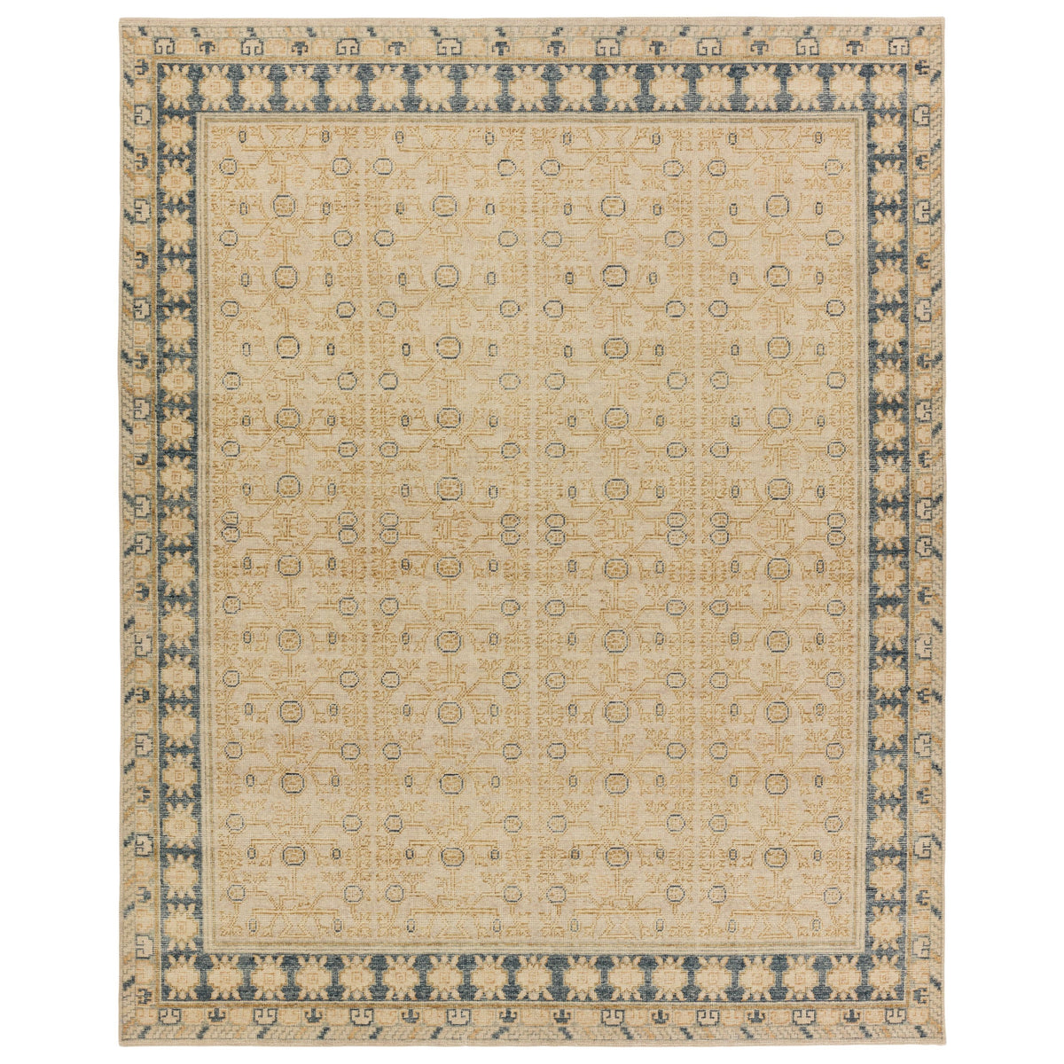 Eden Natural Merriman Hand-Knotted Rug