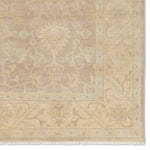 Featuring Eloquent Cream Verity Hand-Knotted Rug by Jaipur Living at Amethyst Home. The Eloquent collection emanates traditional elegance, lending a soft and serene look to transitional homes. The Verity area rug features a faded Oushak design in blue, gray, and green tones. This hand-knotted wool and viscose rug grounds living spaces with a classic, earthy look. Crafted of durabl. Amethyst Home provides interior design, new construction, custom furniture, and area rugs in the Portland metro area.